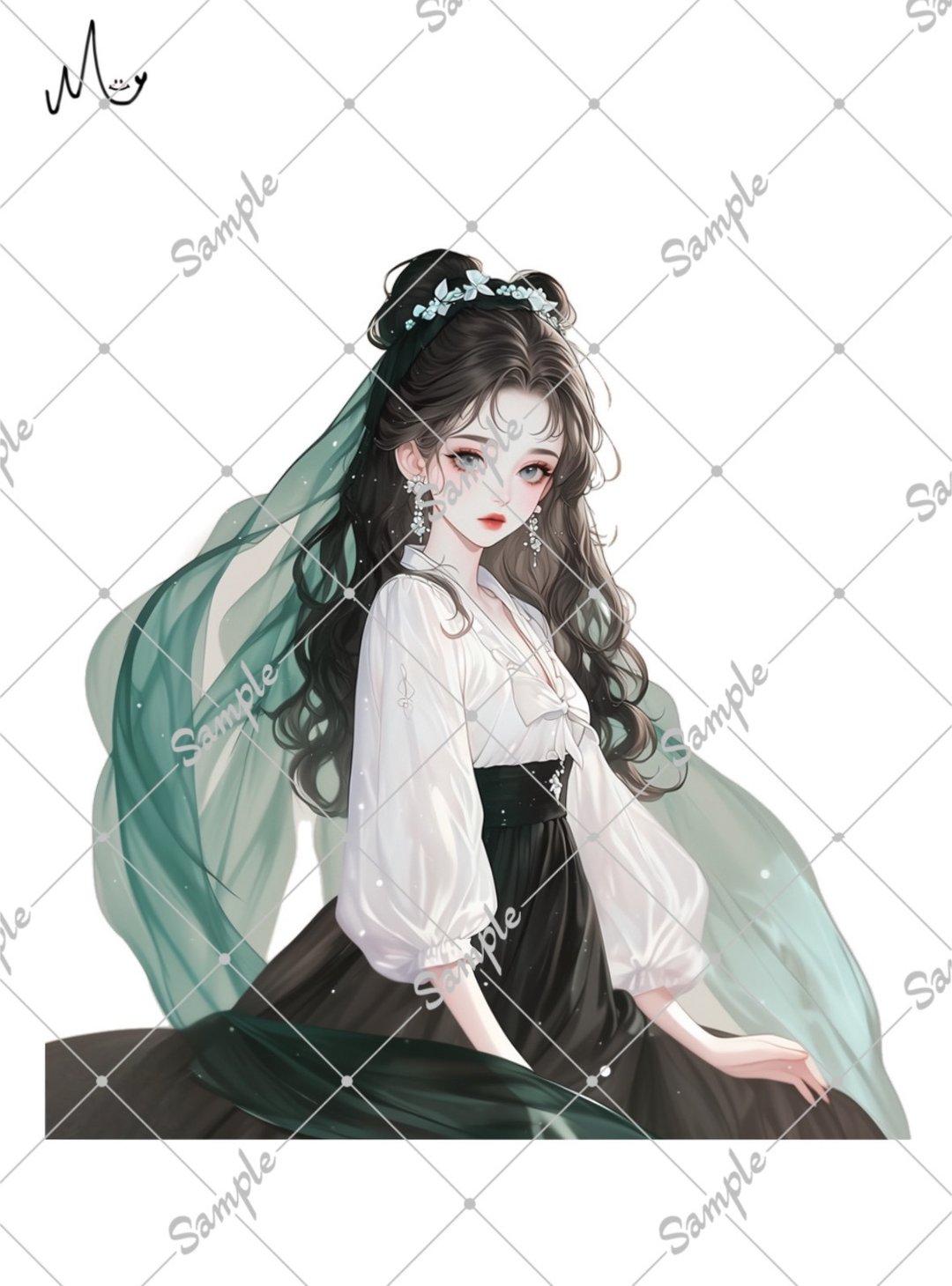 原创人物贴纸 - 贴纸 - 纸 