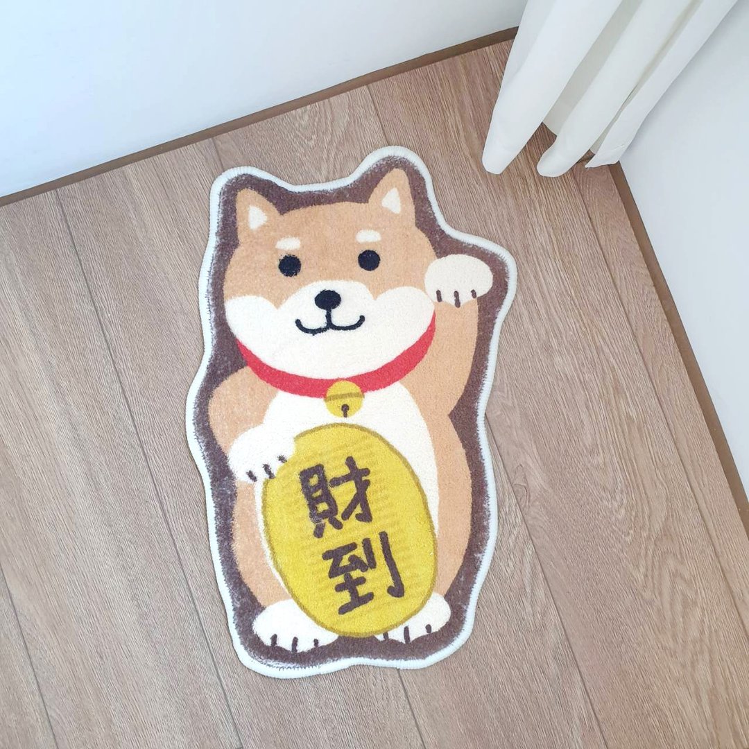 柴犬 地毯 地垫 - 地垫/地毯 - 其他材质 多色