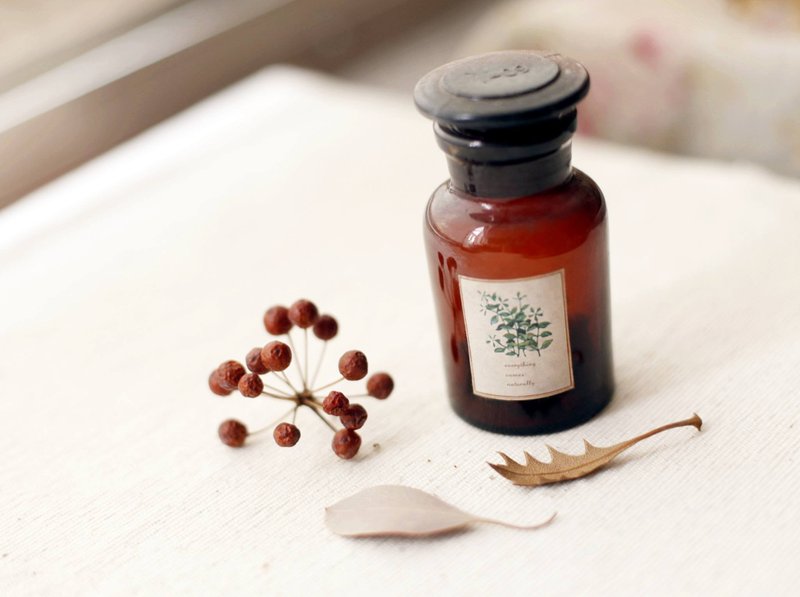 【好日恋物】德国VINTAGE药瓶60ml - 调味罐/酱料瓶 - 玻璃 多色