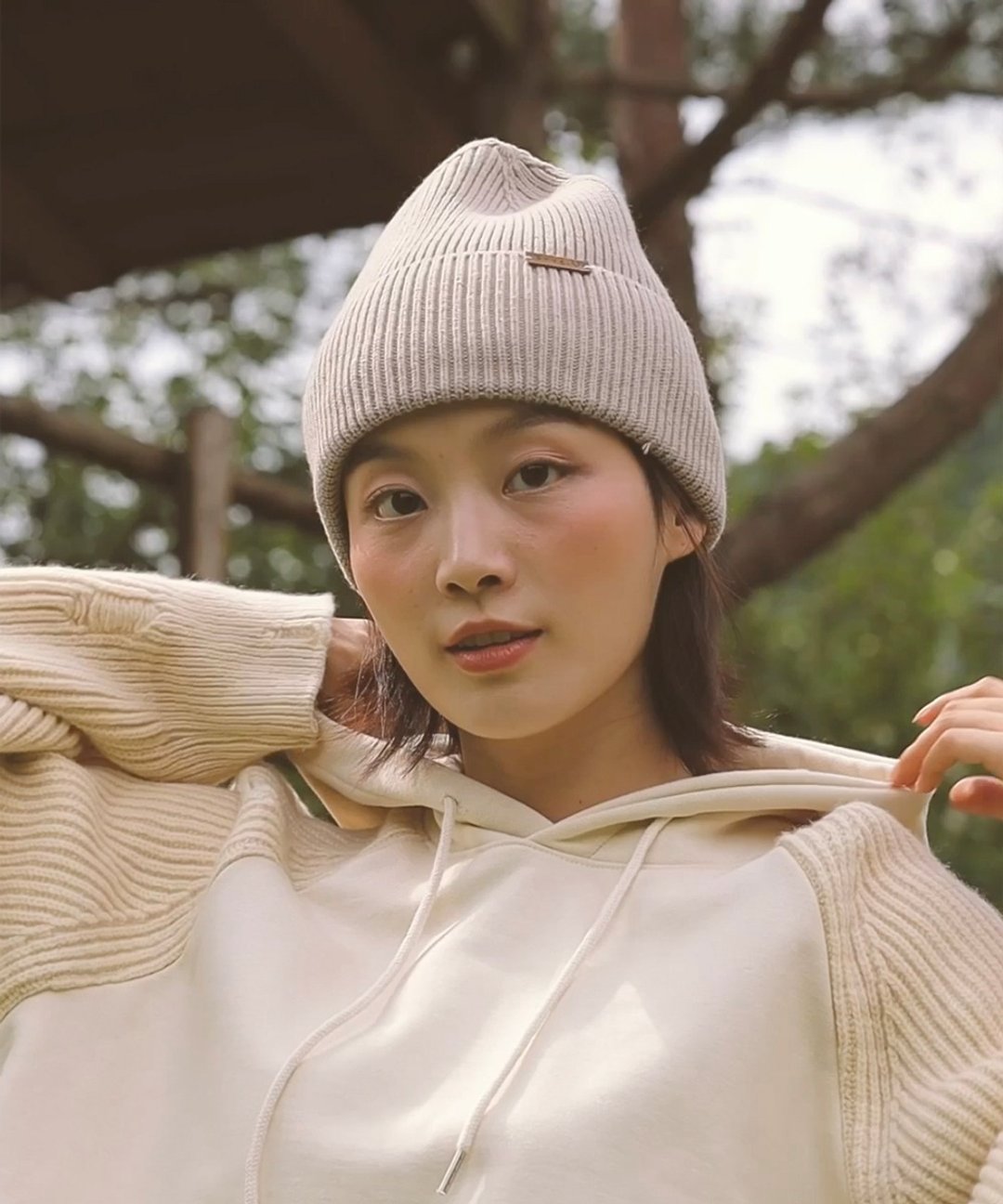 Snug 针织休闲帽 3色 - 帽子 - 棉 