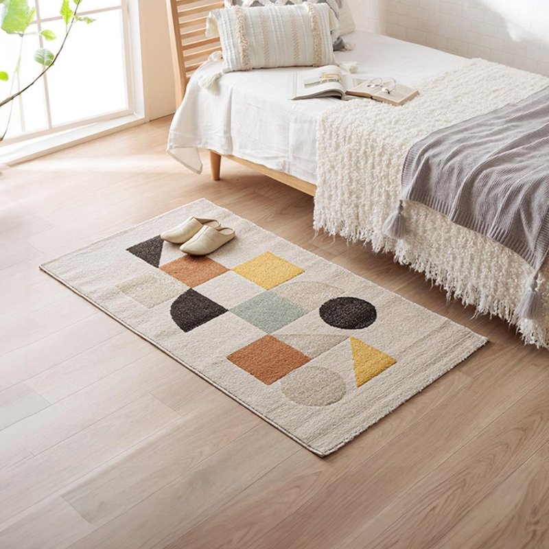 土耳其编织地毯Narika 极简几何毯提升空间质感 适合北欧现代 - 地垫/地毯 - 其他人造纤维 