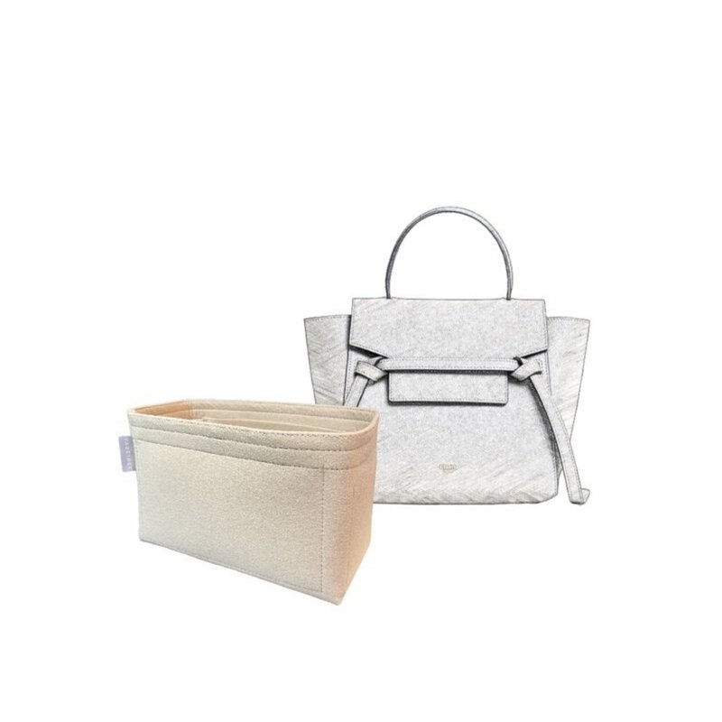 【香港制造|韩国绒布】手制内袋 - Celine Belt Bag Pico - 化妆包/杂物包 - 其他材质 多色
