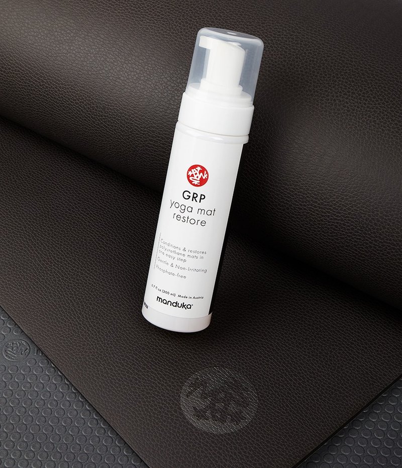 Manduka GRP干湿止滑PU垫专用清洁喷雾 6.7OZ-柑橘味 - 其他 - 精油 白色