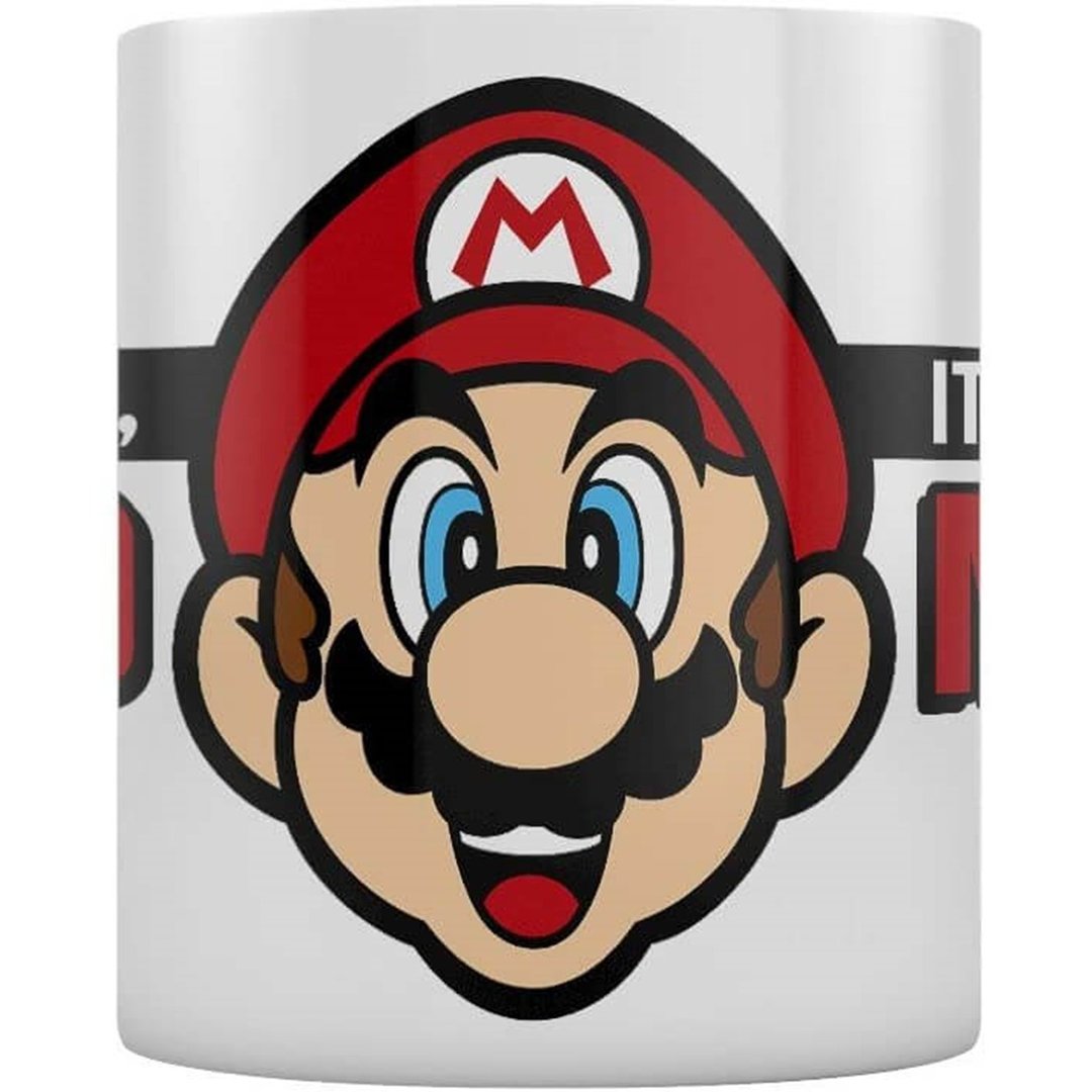 【任天堂】超级玛利欧 (IT S A ME MARIO) -进口马克杯 - 咖啡杯/马克杯 - 其他材质 白色