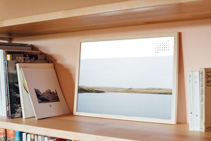 2018 冰岛 a3 海报年历 整年度（一组13张） - 年历/台历 - 纸 多色