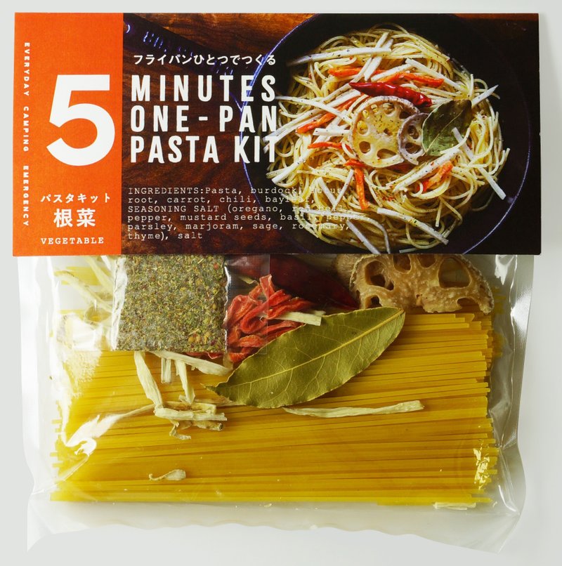 五分钟完成的意大利面套组     根茎蔬菜 - 面/面线/米粉 - 其他材质 橘色