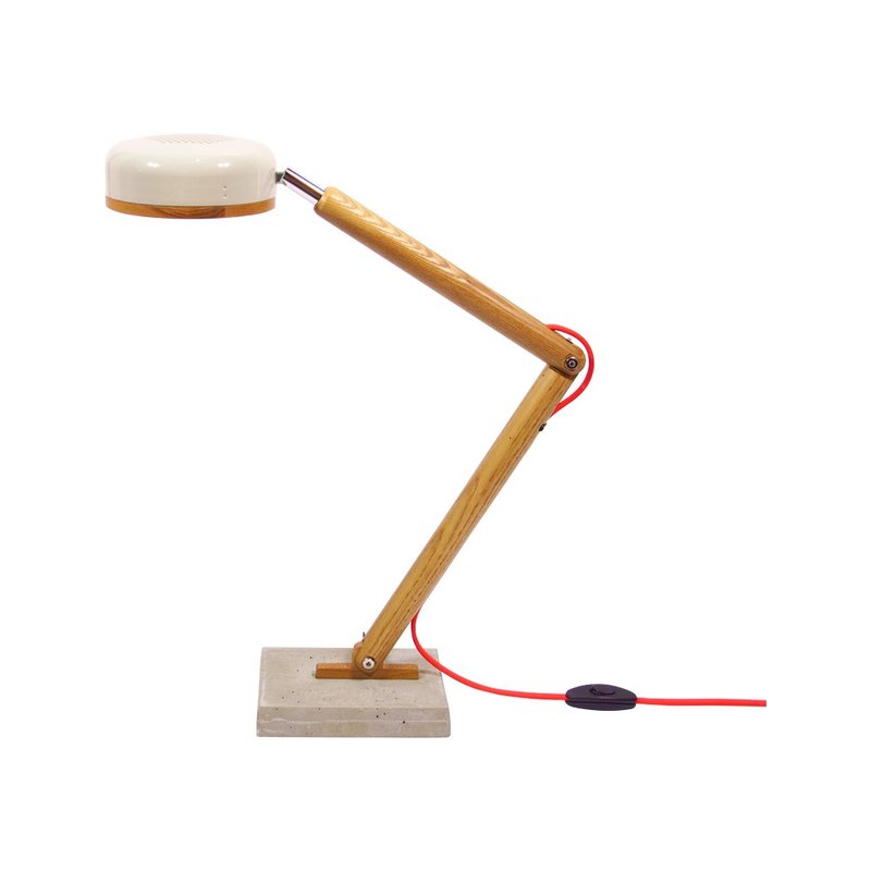 LED梣木蜂巢灯_复古白 - 灯具/灯饰 - 木头 白色