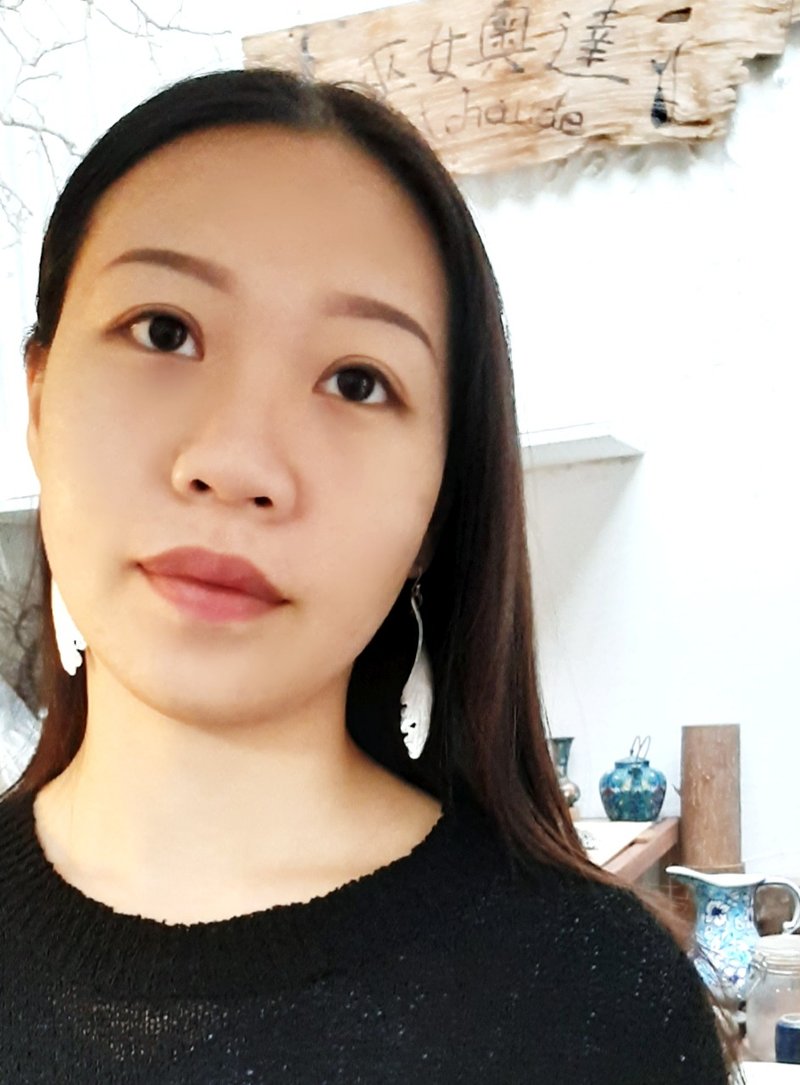 叶子999纯银耳环 - 耳环/耳夹 - 纯银 银色