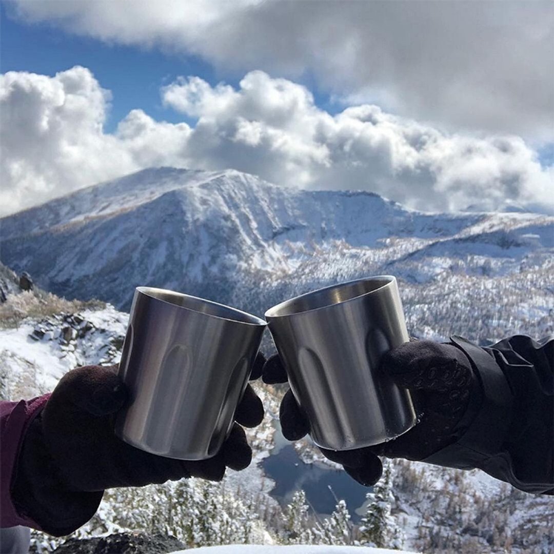 High Camp Flasks-1117 Tumbler 2入软壳酒杯组 / 银色 - 其他杯子 - 不锈钢 银色
