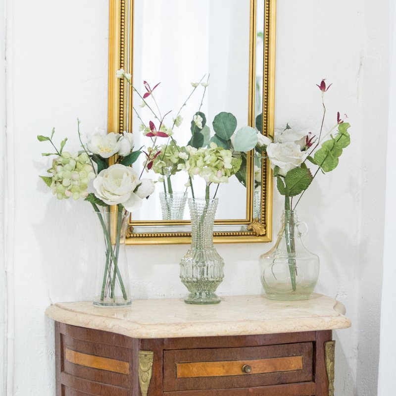 GREEN AND A HINT OF RED - Small Posie Rooms for Home Decoration - 香薰/精油/线香 - 纸 绿色