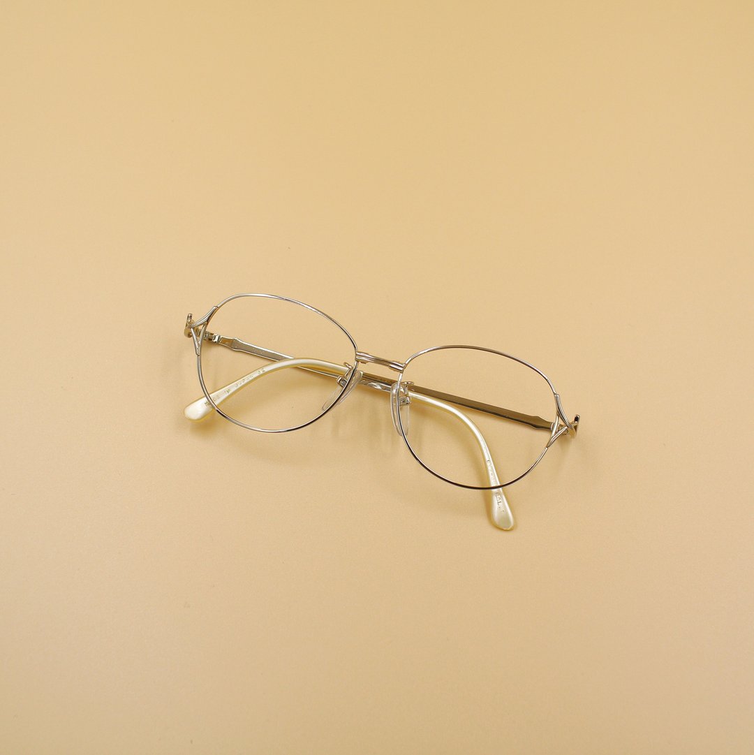 Back to Green:: 复古眼镜 无镜片 vintage glasses - 眼镜/眼镜框 - 其他金属 