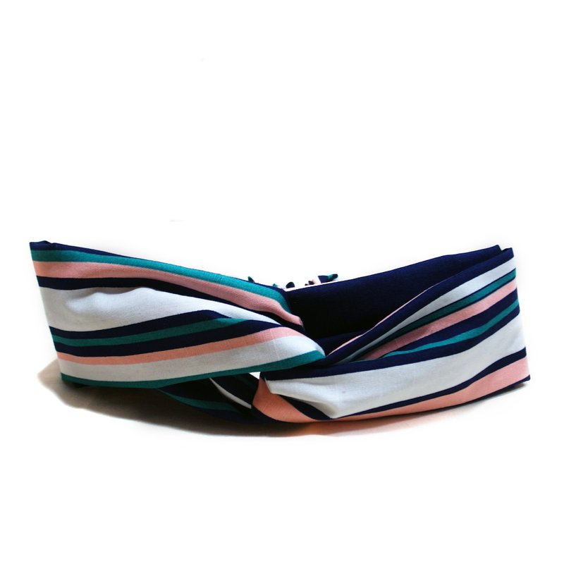 简约女孩 | 发带 - 发饰 - 棉．麻 绿色