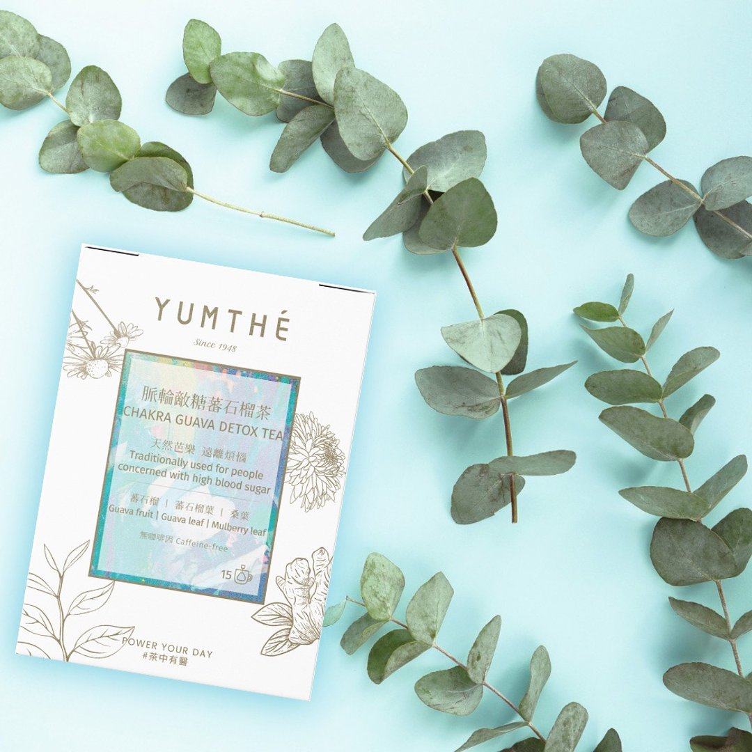 脉轮番石榴茶 2.5g x 15茶包/盒 - 茶 - 纸 