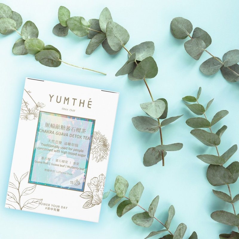脉轮番石榴茶 2.5g x 15茶包/盒 - 茶 - 纸 