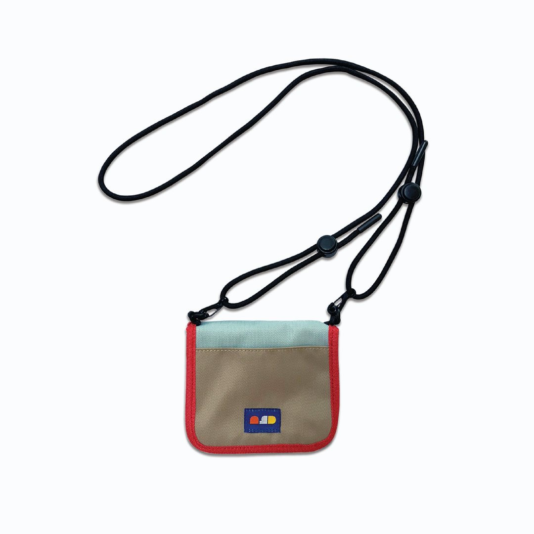 HALO ROUND ZIPPER WALLET / CLOUD - 皮夹/钱包 - 尼龙 透明