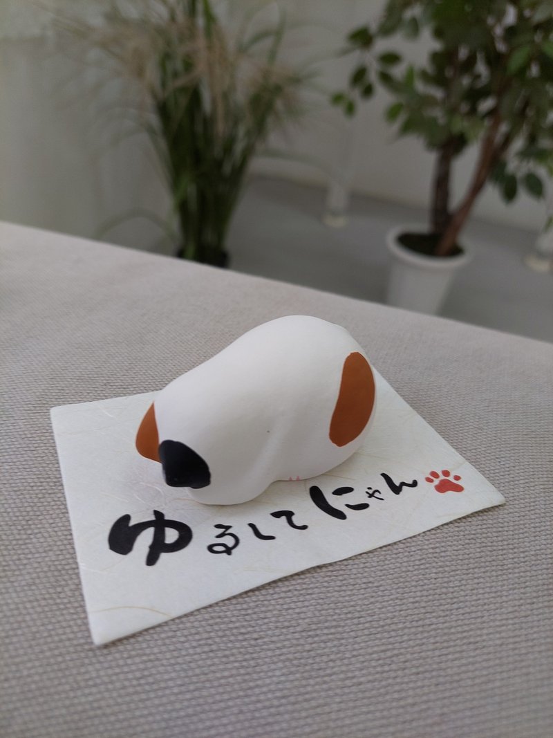 日本【RYUKODO】授权-开运招财猫(原谅我)|礼物|圣诞礼盒|入厝 - 摆饰 - 陶 