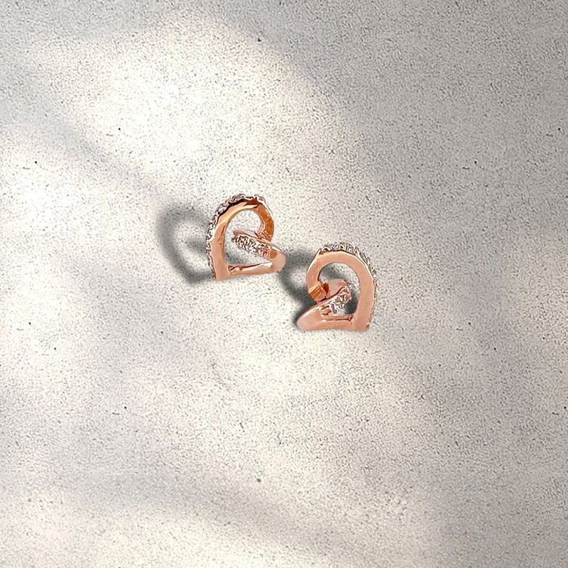 925纯银 | 心弦上的你_耳环 - 耳环/耳夹 - 贵金属 