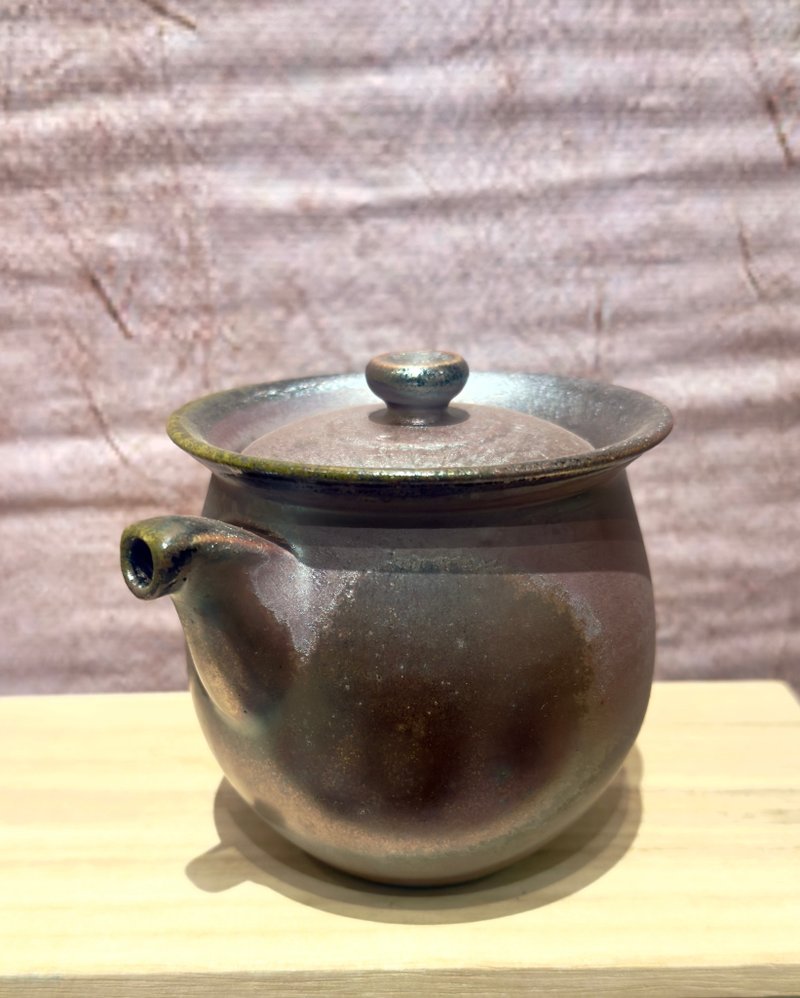 紫金柴烧易泡壶 - 茶具/茶杯 - 陶 