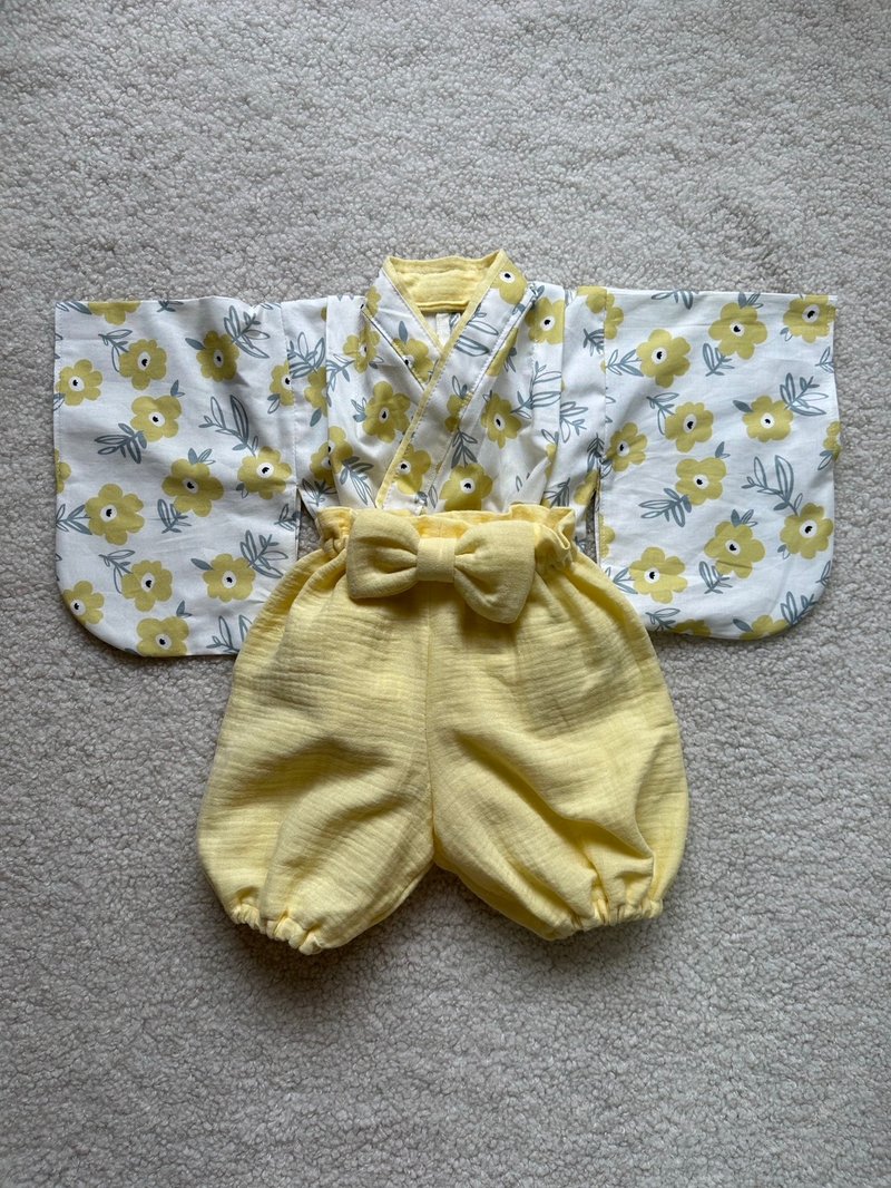 宝贝的日式和服袴 |需讨论订制尺寸及布料花色| - 包屁衣/连体衣 - 棉．麻 