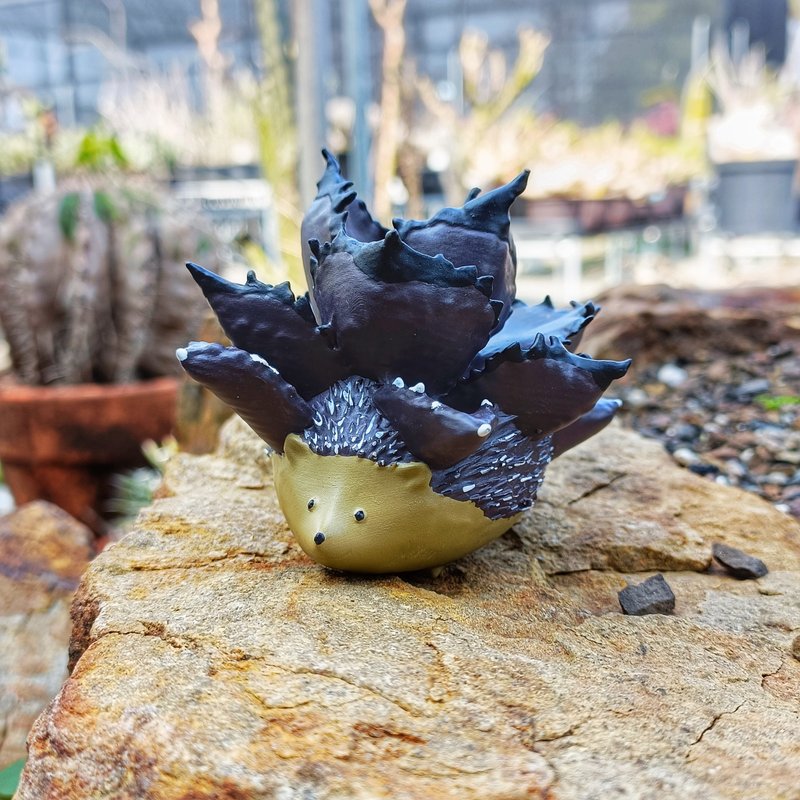 幻紫严龙刺猬 - 玩偶/公仔 - 树脂 紫色