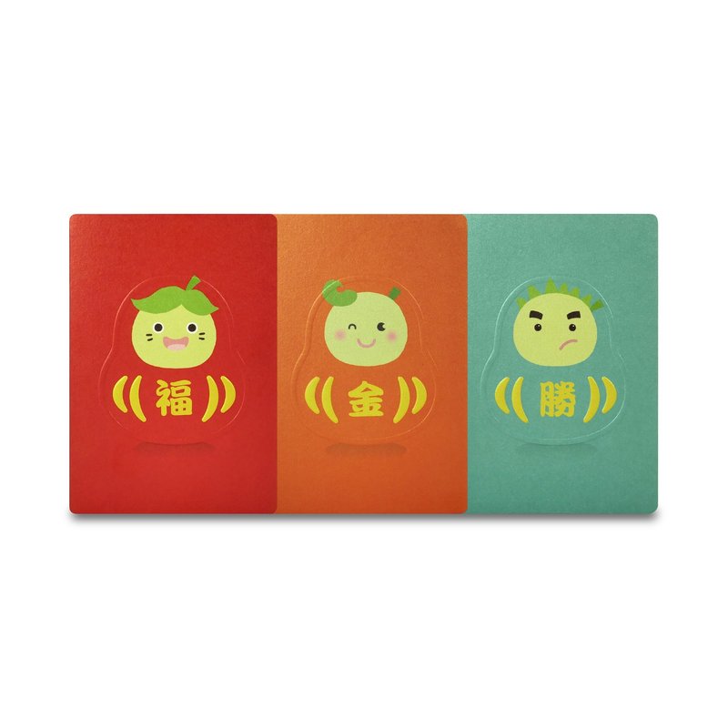 【DoBo】达摩造型万用卡 - 卡片/明信片 - 纸 