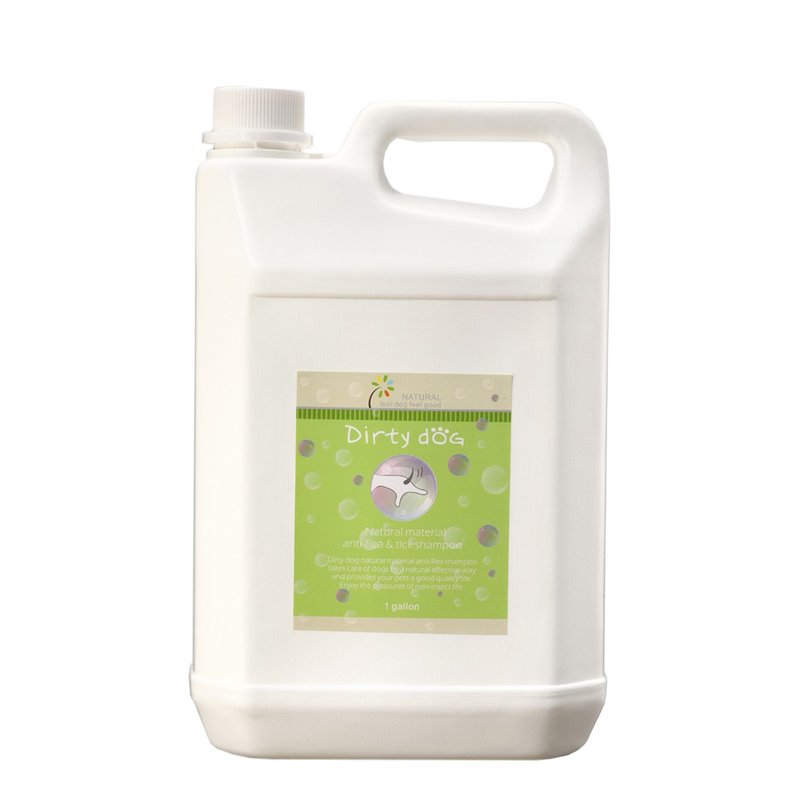 Dirty Dog-虫虫掰掰-天然防蚤驱虫洗毛精-1加仑 - 清洁/美容 - 植物．花 绿色