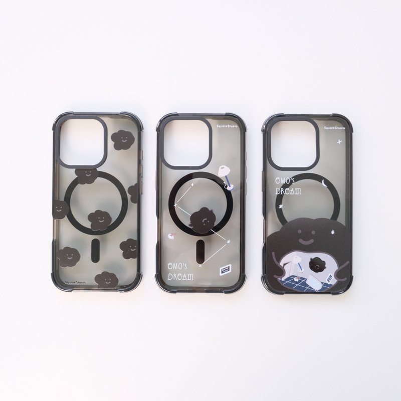 防摔心情手机壳 透黑 MagSafe兼容版 磁吸 手机壳 保护壳 iPhone - 手机壳/手机套 - 其他材质 