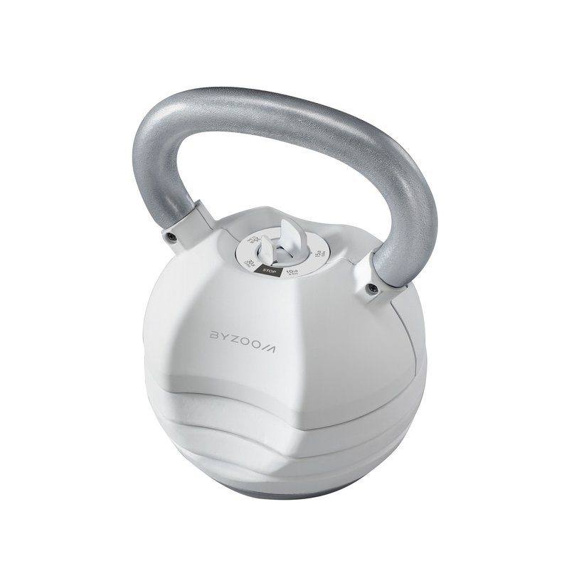 Pure Series 13.6 kg(30LB) 5段重量 可调式壶铃(白) - 运动/健身用品 - 其他金属 白色