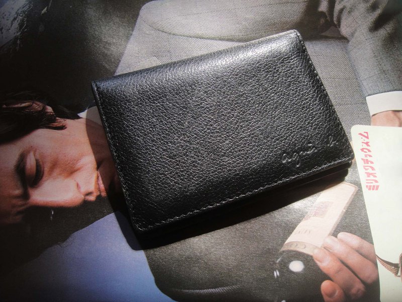 【老时光 OLD-TIME】早期二手老包皮革名片夹卡夹 - 名片夹/名片盒 - 其他材质 多色