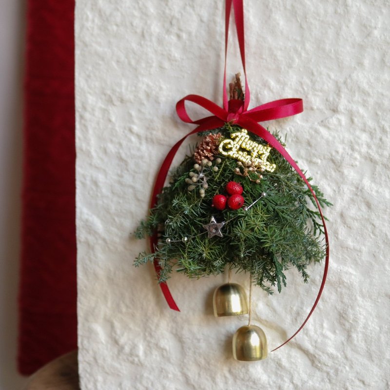 【遇见恒久】森林的祝福日本进口永生不凋雪松圣诞挂饰 - 干燥花/捧花 - 植物．花 