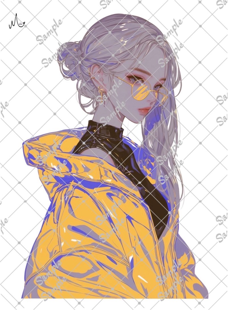 原创人物贴纸 - 贴纸 - 纸 