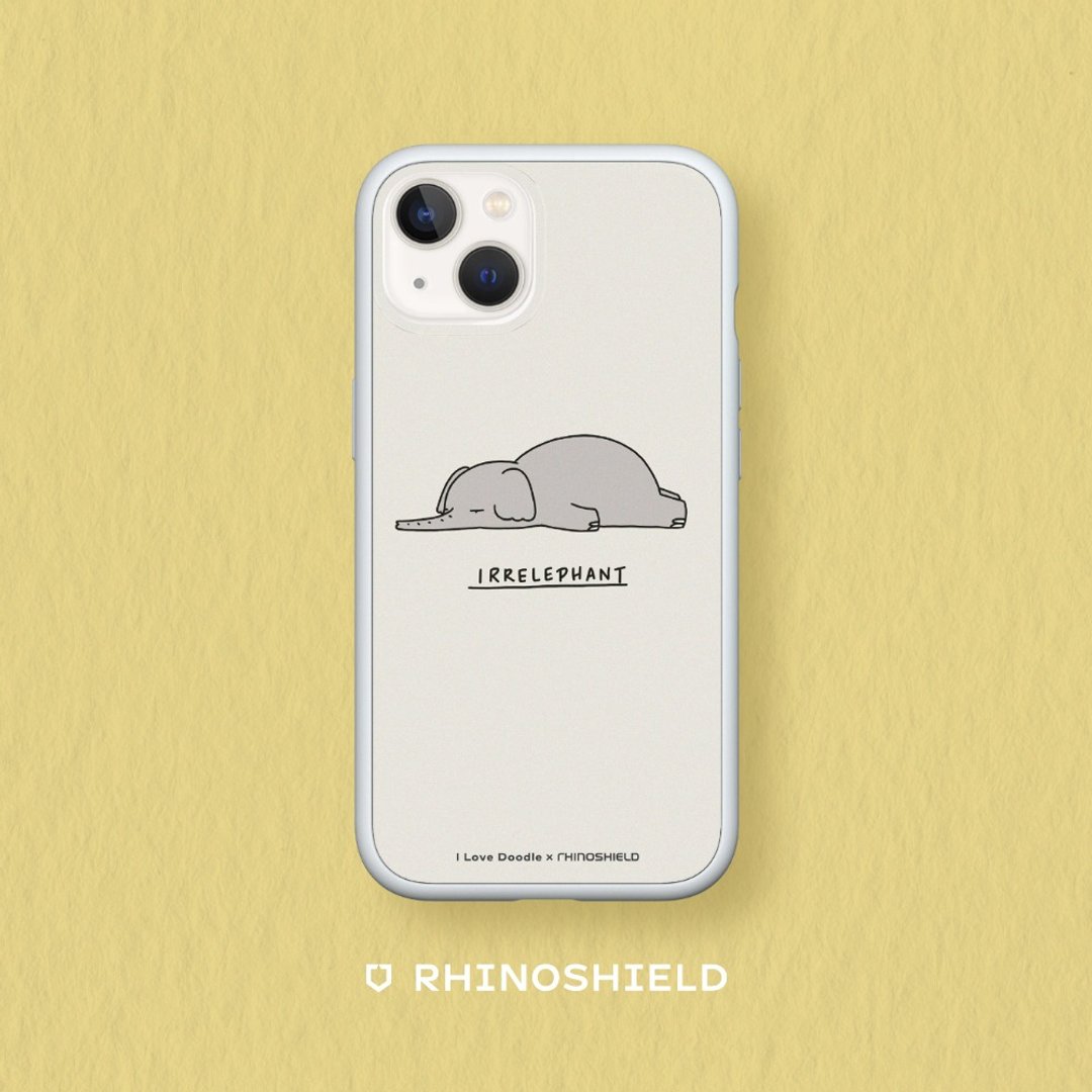犀牛盾 Mod NX 边框背盖防摔手机壳∣ilovedoodle/大象 for iPhone - 手机配件 - 塑料 多色