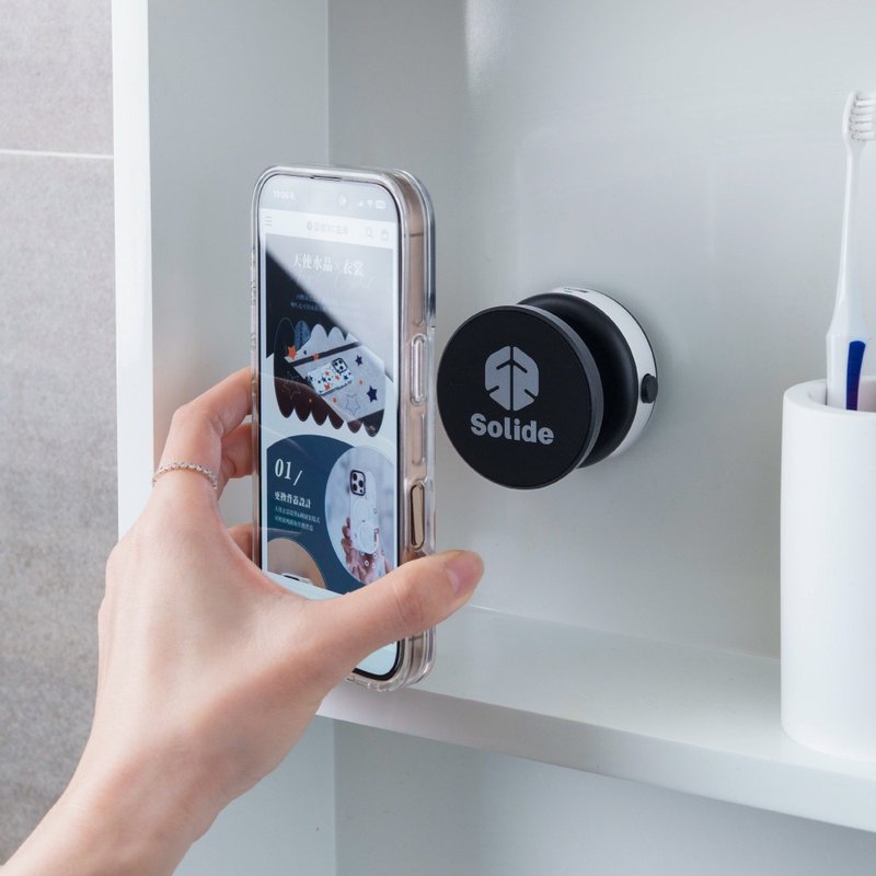 Handy 360度真空磁吸支架 手机支架 - 手机配件 - 其他材质 黑色