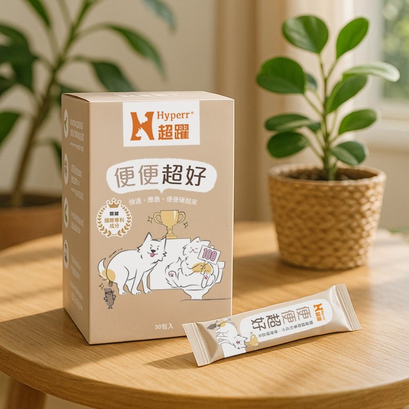 【猫狗保健品】Hyperr超跃 保健+便便超好(益生菌) 30入 犬猫适用 - 其他 - 其他材质 
