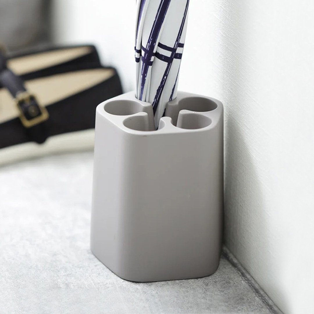 日本ideaco okura 秋葵造型5孔雨伞架-多色可选 - 收纳用品 - 其他材质 灰色