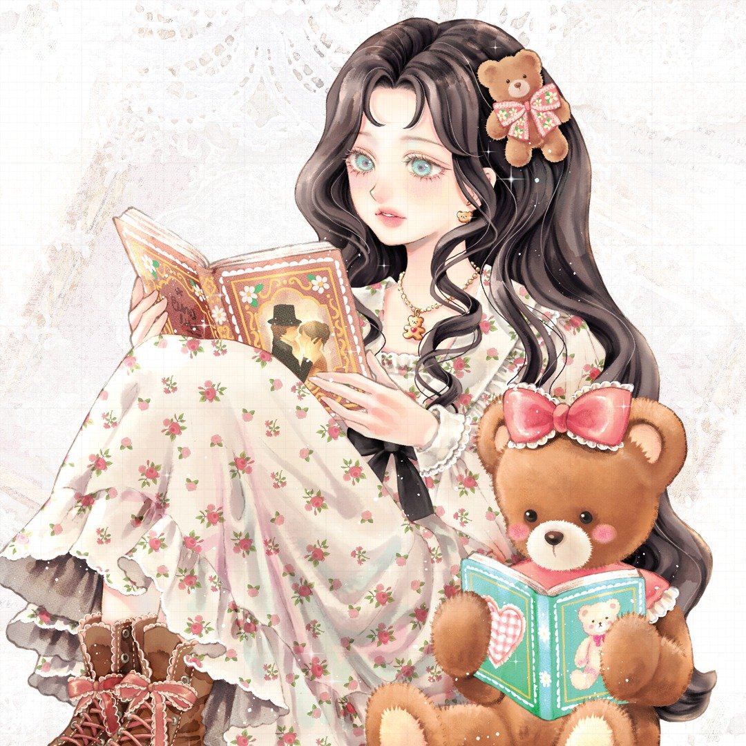 Bella 贴纸 (4 色款) - 贴纸 - 纸 