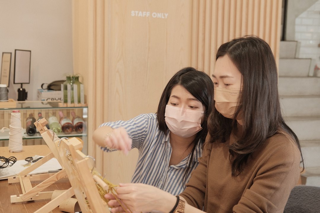 【台北】镂空窗花编织包 初学者 基础课程 - 编织/羊毛毡/布艺 - 棉 