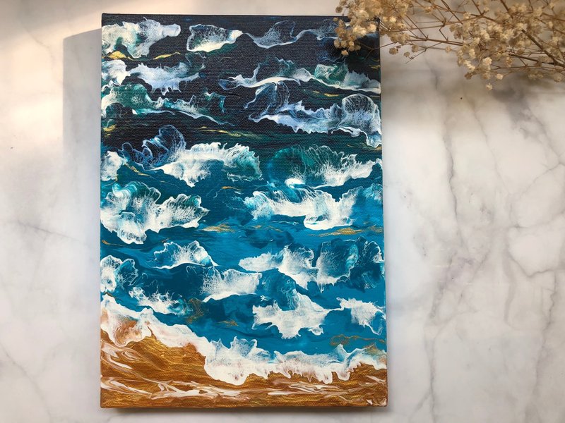 海洋流动画 - 插画/绘画/写字 - 压克力 