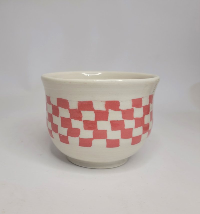 方块拼图绞胎 汤碗 - 碗 - 瓷 