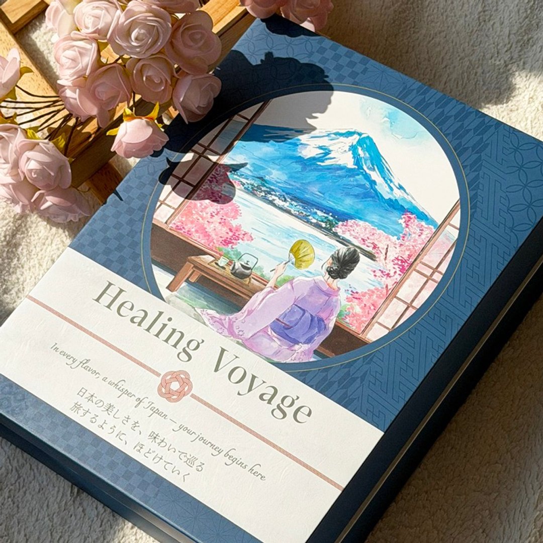 Healing Voyage 日本疗愈礼盒・21天暖心旅程・低潮打气礼物 - 其他 - 纸 