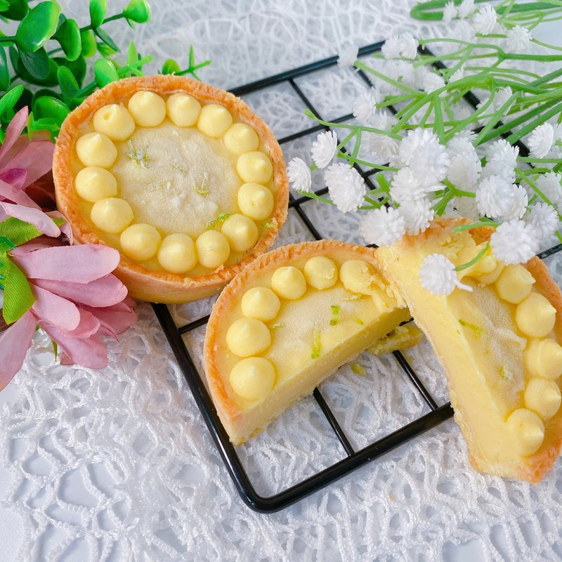 【日青】柠檬塔礼盒 - 蛋糕/甜点 - 新鲜食材 黄色