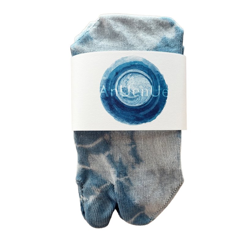 日本制造 靛蓝染色 JAPANBLUE INDIGO DYED SOCKS Tabi #1 - 袜子 - 棉．麻 