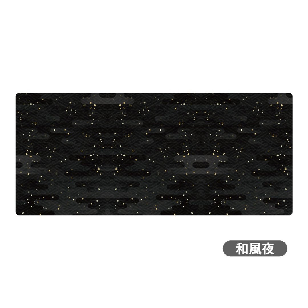 Gaming 超大鼠垫/办公室桌垫 (90x40cm) - 和风夜 - 鼠标垫 - 其他材质 