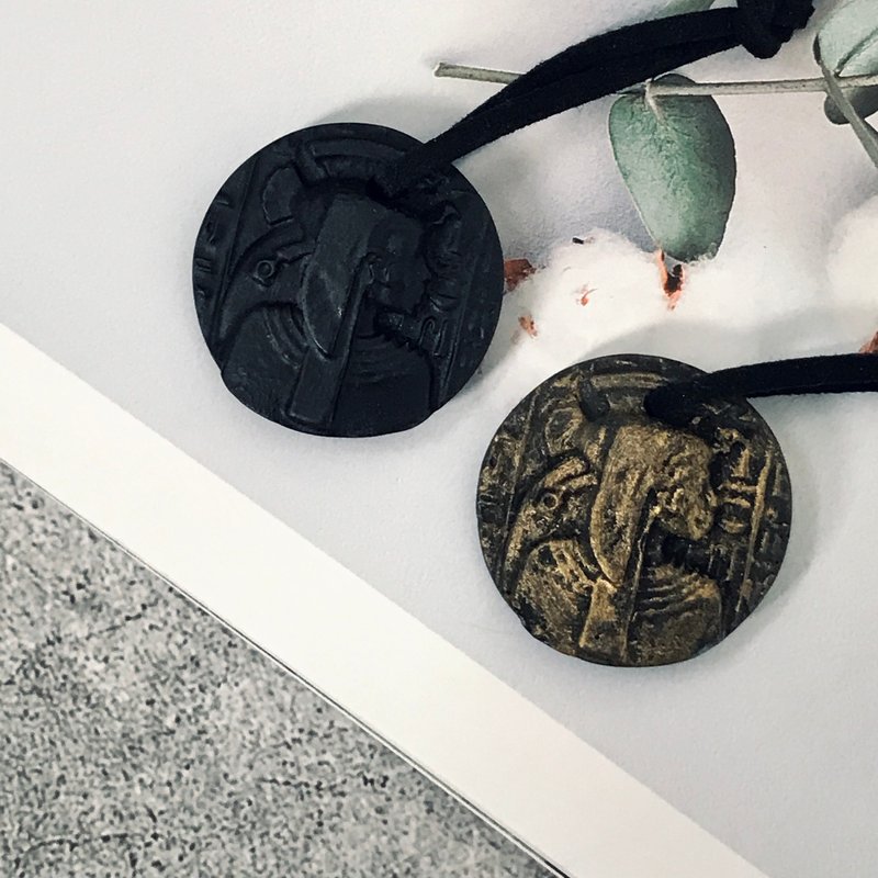 埃及文明系列 / 伊西斯头像 扩香石 - 香薰/精油/线香 - 石头 