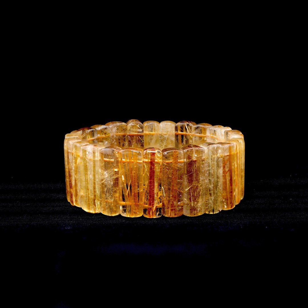 宝丽金珠宝-天然钛晶手排 - 手链/手环 - 水晶 
