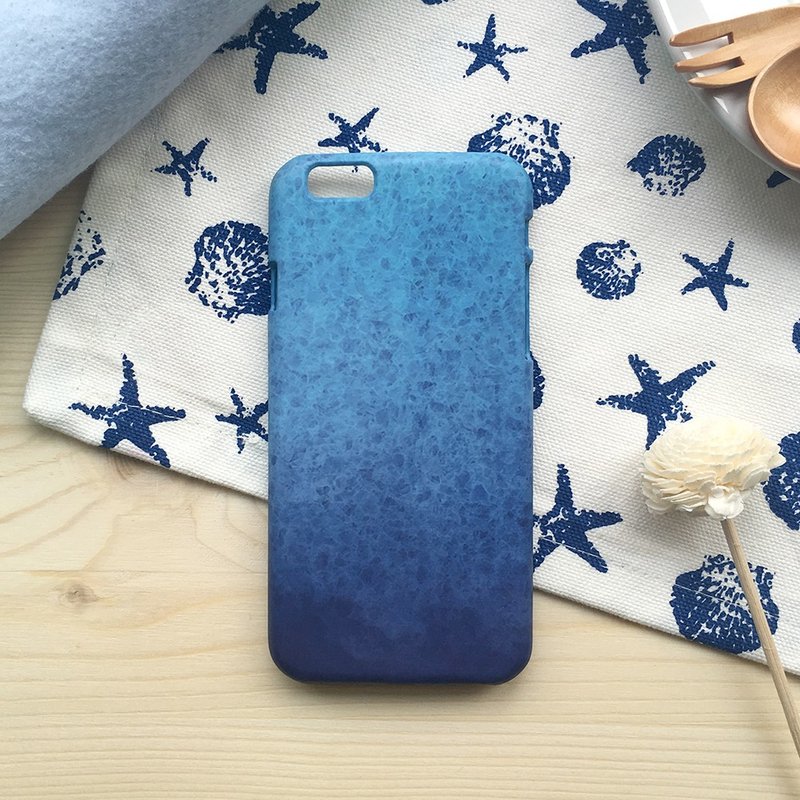 深蓝海-iPhone(i5.i6s,i6splus)/Android(Samsung三星, HTC, Sony)原创手机壳/保护套 - 手机壳/手机套 - 塑料 蓝色