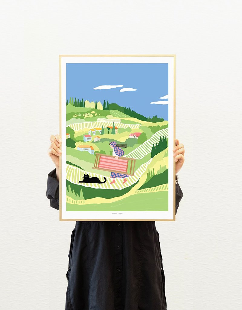 如梦似幻海报 (A3/A4) - 海报/装饰画/版画 - 纸 绿色