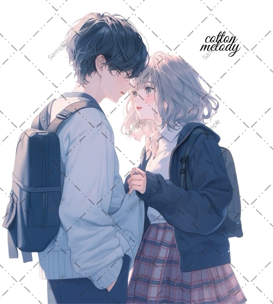 original sticker no.1009 人物贴纸 原创贴纸 人物贴纸 女孩贴纸 原创人物贴纸 - 贴纸 - 纸 