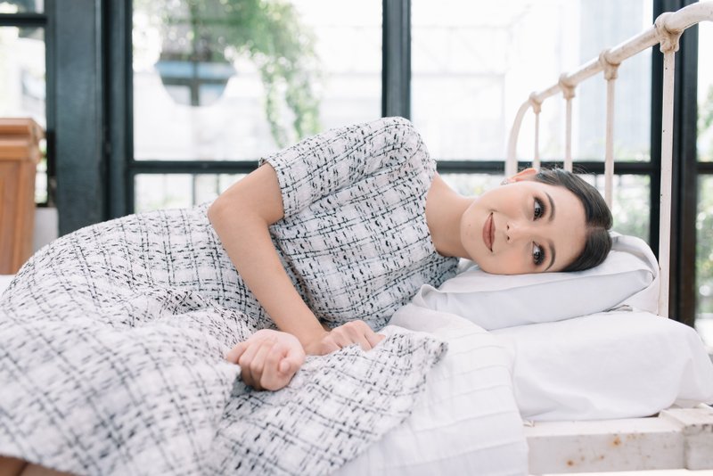 Norma Dress - 洋装/连衣裙 - 棉．麻 白色