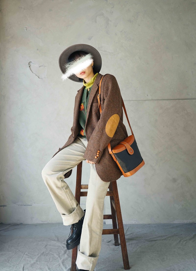 寻宝古着-Levis508 W28L34 灰色细灯芯绒直筒长裤 - 女装长裤 - 棉．麻 灰色